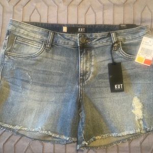 KUT from the KLOTH Gidget Fray Short, size 10